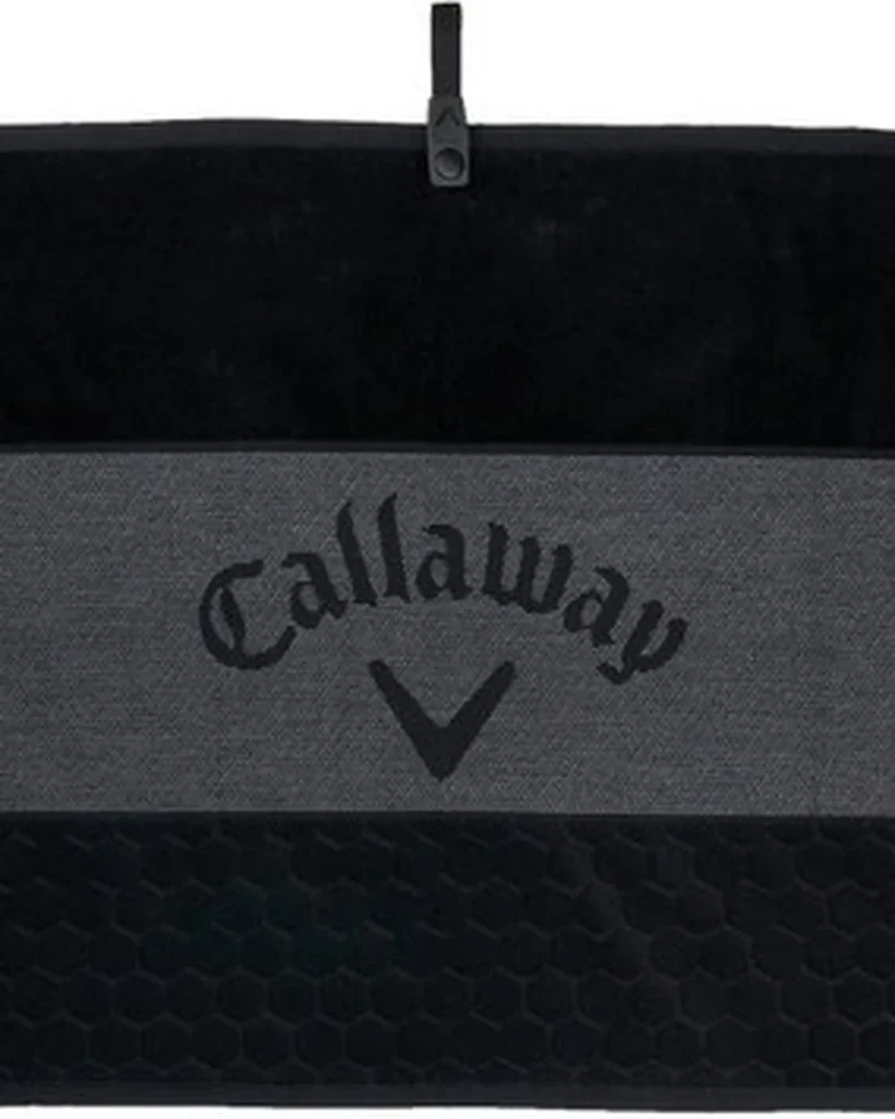 Tour golfhanddoek zwart · Callaway