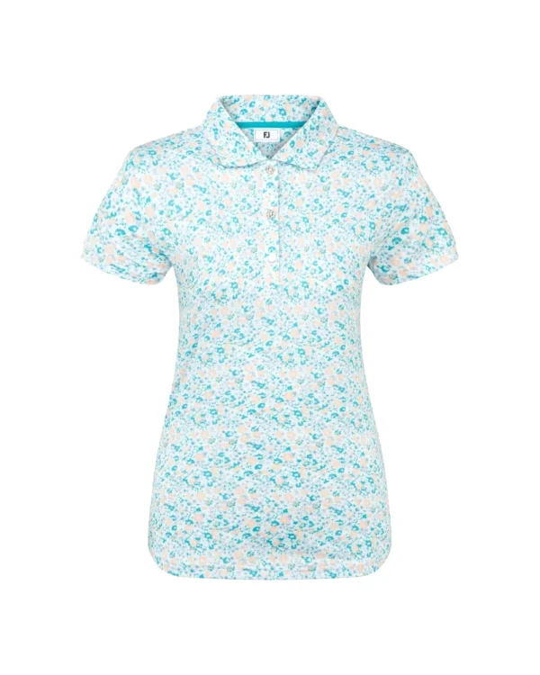 Lisle polo met kapmouwtjes · FootJoy