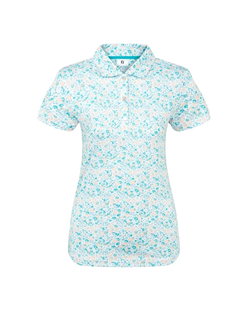 Lisle polo met kapmouwtjes · FootJoy