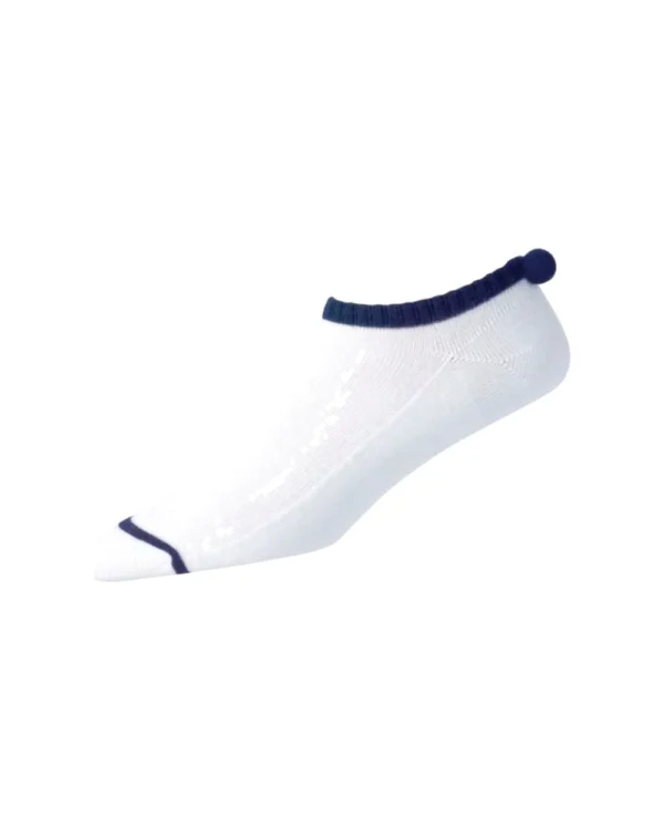Pompom sokken dames navy · FootJoy