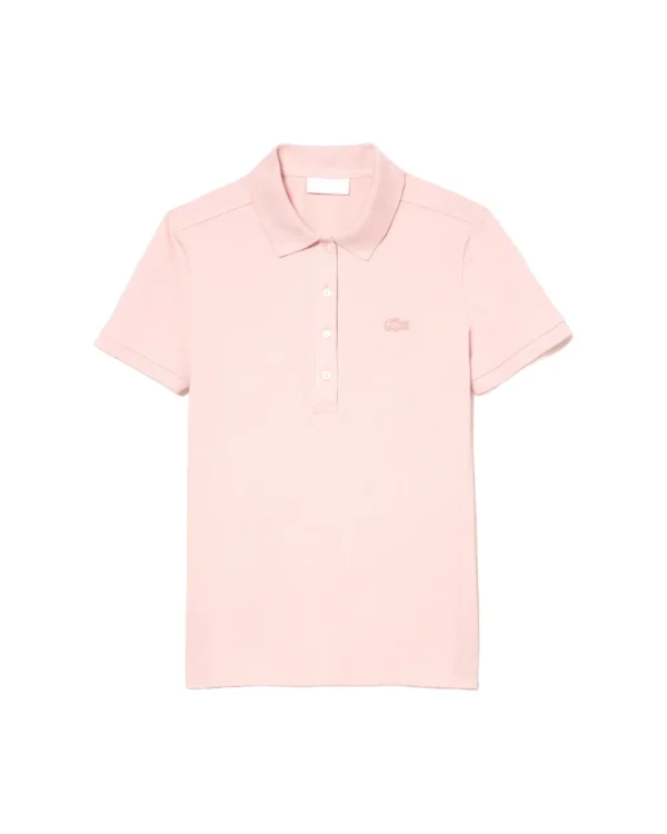 Stretch katoenpiqué polo · Lacoste Sport