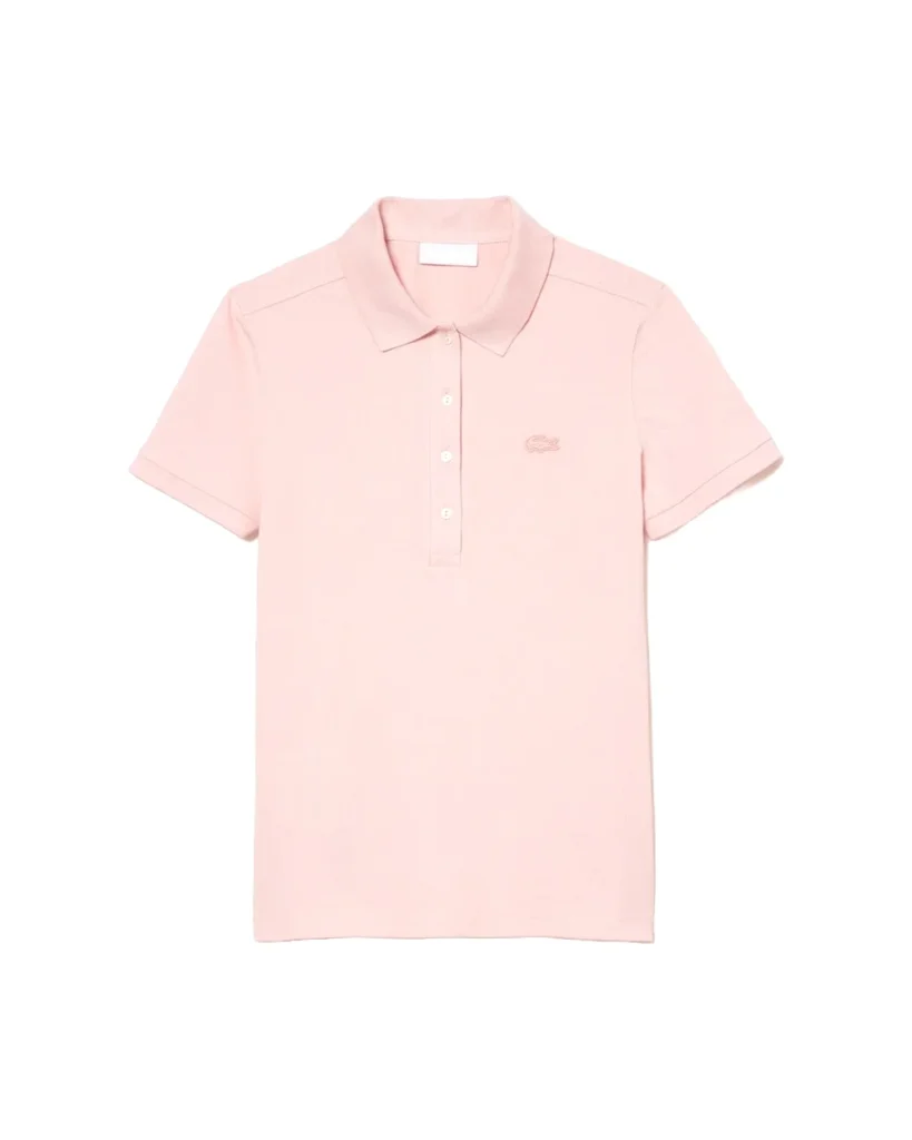 Stretch katoenpiqué polo · Lacoste Sport